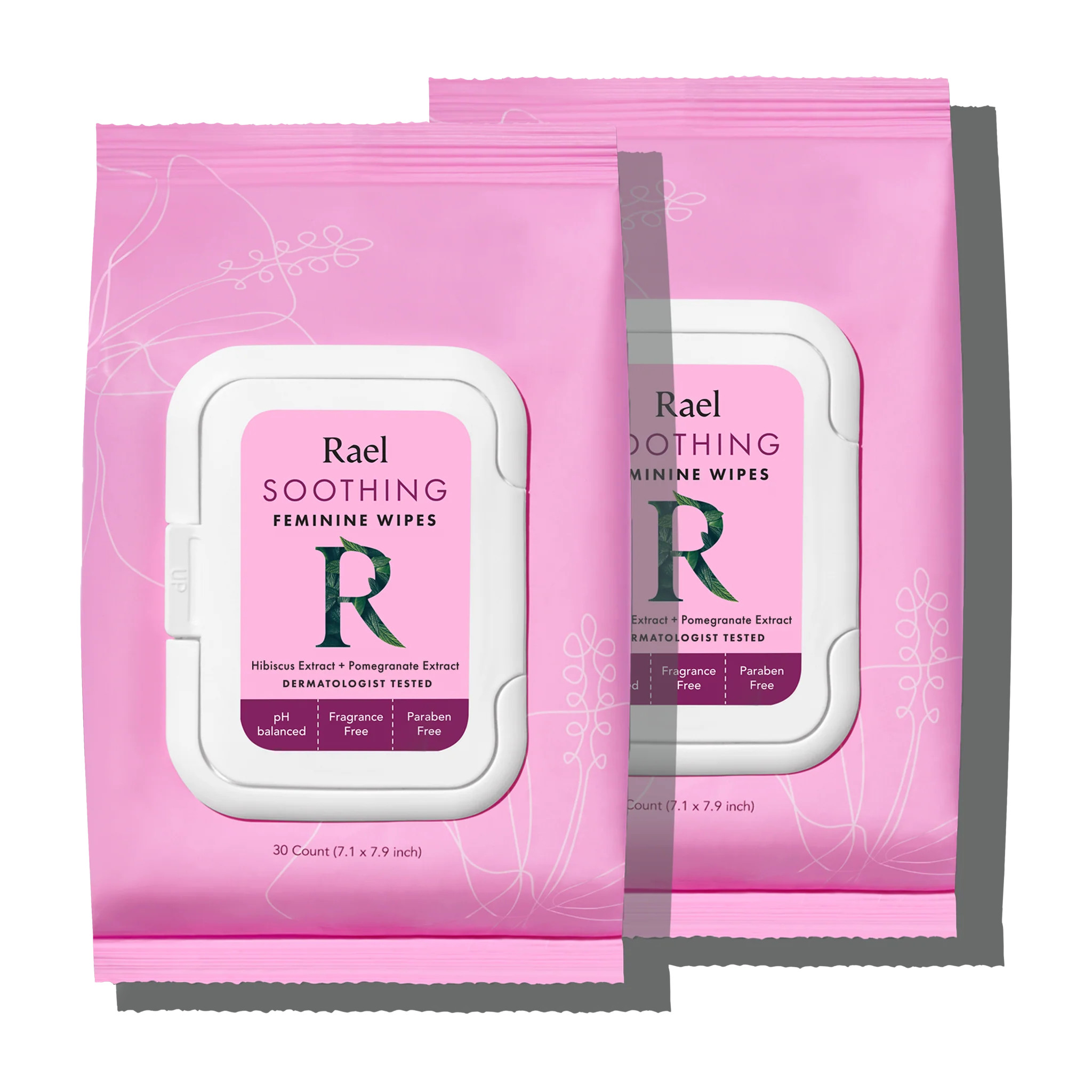 Soothing Feminine Wipes | Rael | Rael