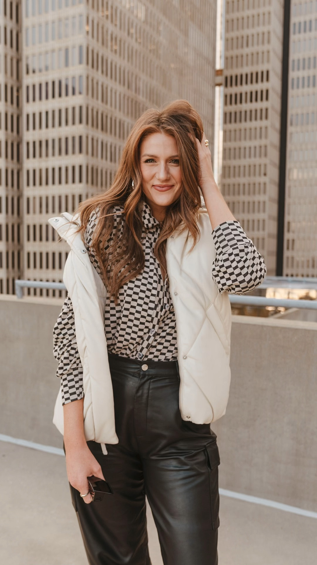 Tall fashion / winter outfit / tall style / leather pants / tall leather pants 

#LTKHoliday #LTKSeasonal #LTKCyberweek