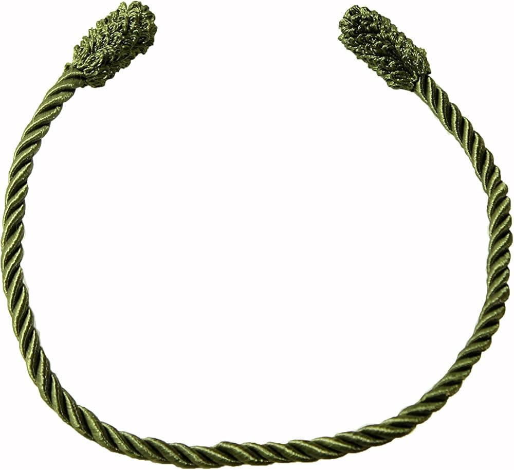 Haute Decor Decorative Twist Ties, 6 Pack, 16 inches (Olive Green) - Hang Garland, Lights, and De... | Amazon (US)