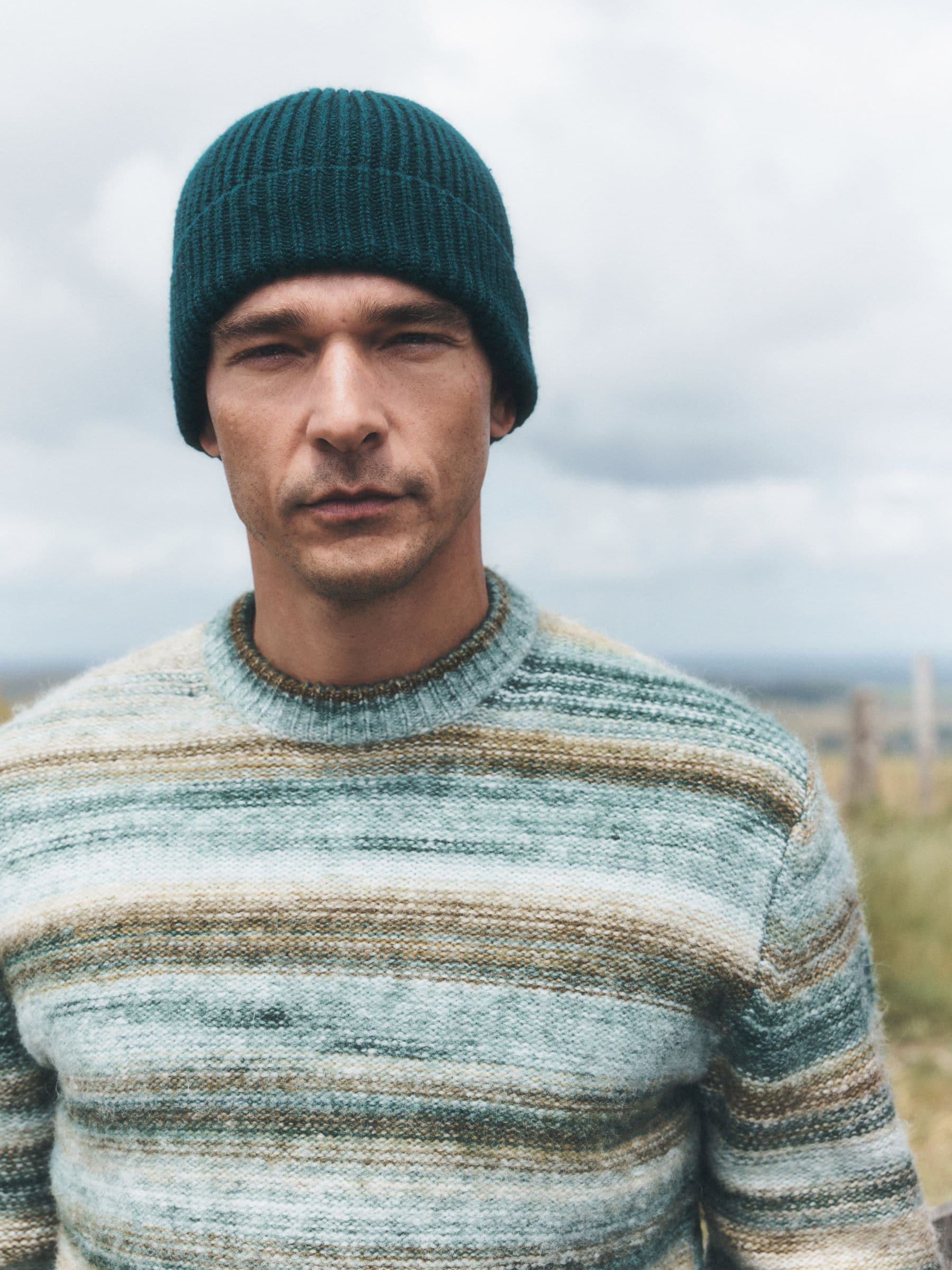 Next Forest Green Knitted Beanie | Next US