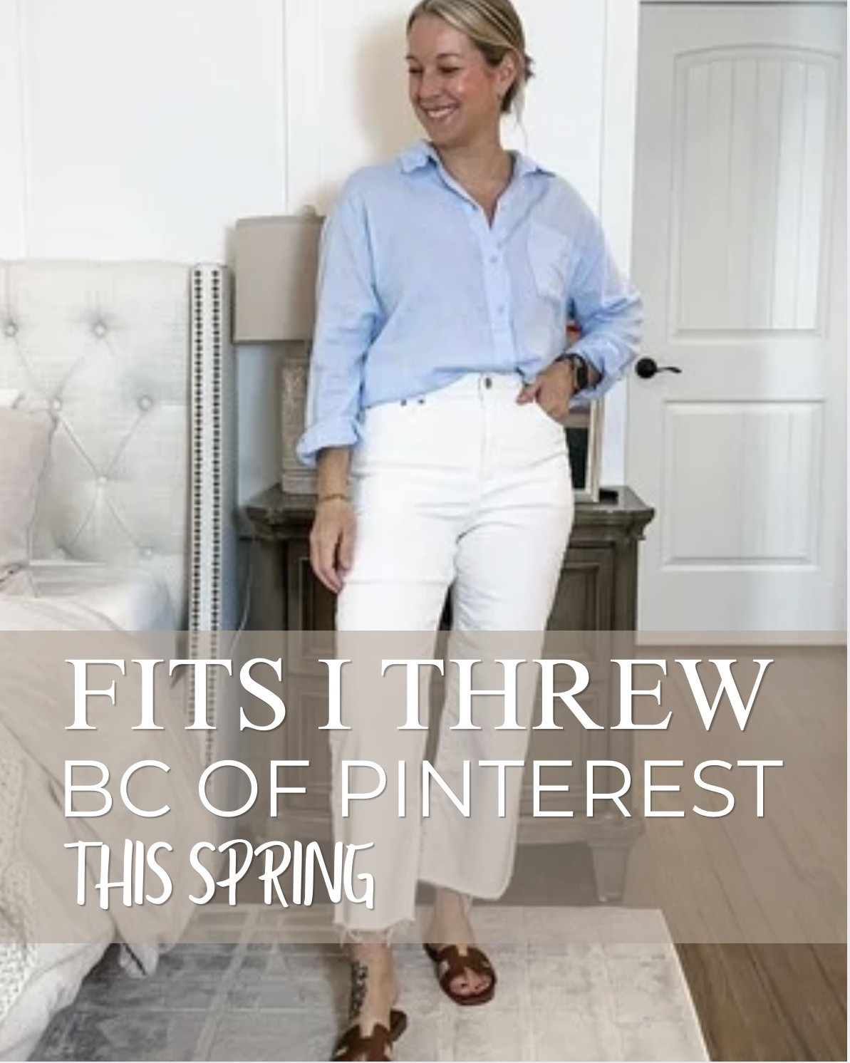 Pinterest fits I threw this Spring. 
Medium tops and 29 jeans. The black jeans are 26” in length and the white Hattie jeans run big and I exchanged for a 28. White linen trousers are an 8. 
Brown linen pants are medium.

#LTKMidsize #LTKPetite #LTKootd
