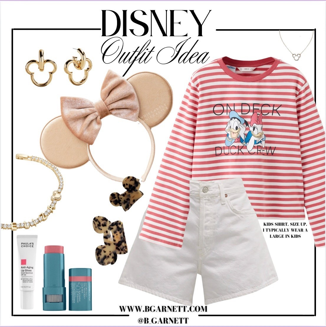 Disney Outfit | theme park outfit | WDW outfit | matching set | Mickey ears | Crewneck sweatshirt | new balance 530 | Amazon set | Disneyland outfit | Disney world | Disney | Minnie ears | WDW | Disney world outfit | Disneyland outfit | Donald Duck | Daisy Duck 

#LTKKids #LTKootd #LTKTravel