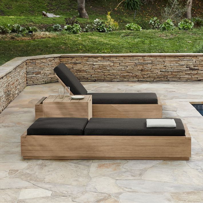 Telluride Outdoor Chaise Lounge | West Elm (US)