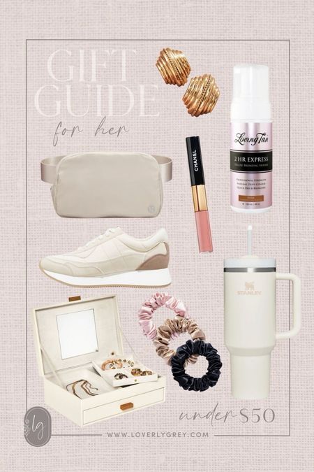 Loverly Grey gift guide for her under $50. 

#LTKSeasonal #LTKGiftGuide #LTKHoliday