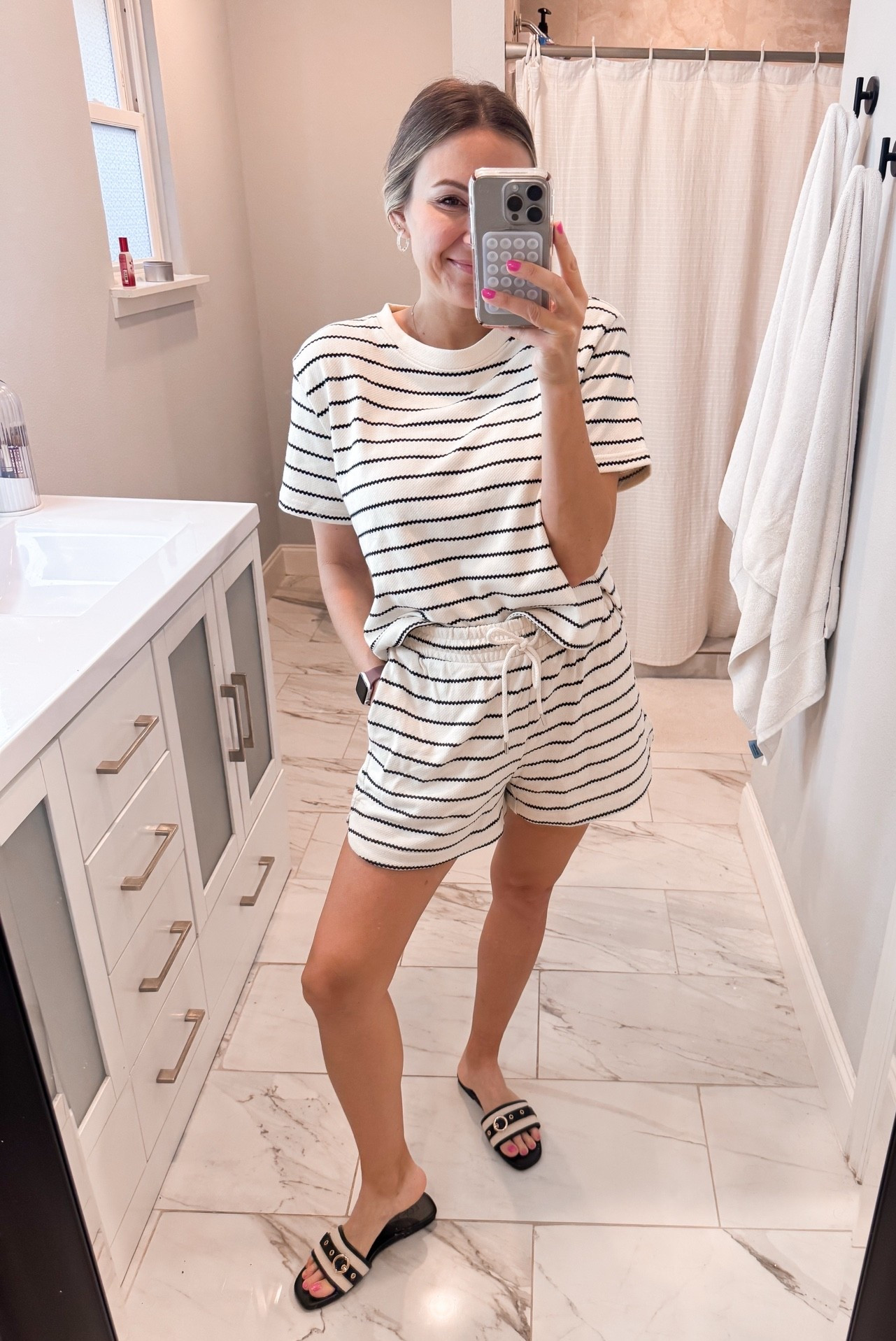 Small in both (could have done XS in shorts)

#LTKootd #LTKdayinmylife #LTKOver40