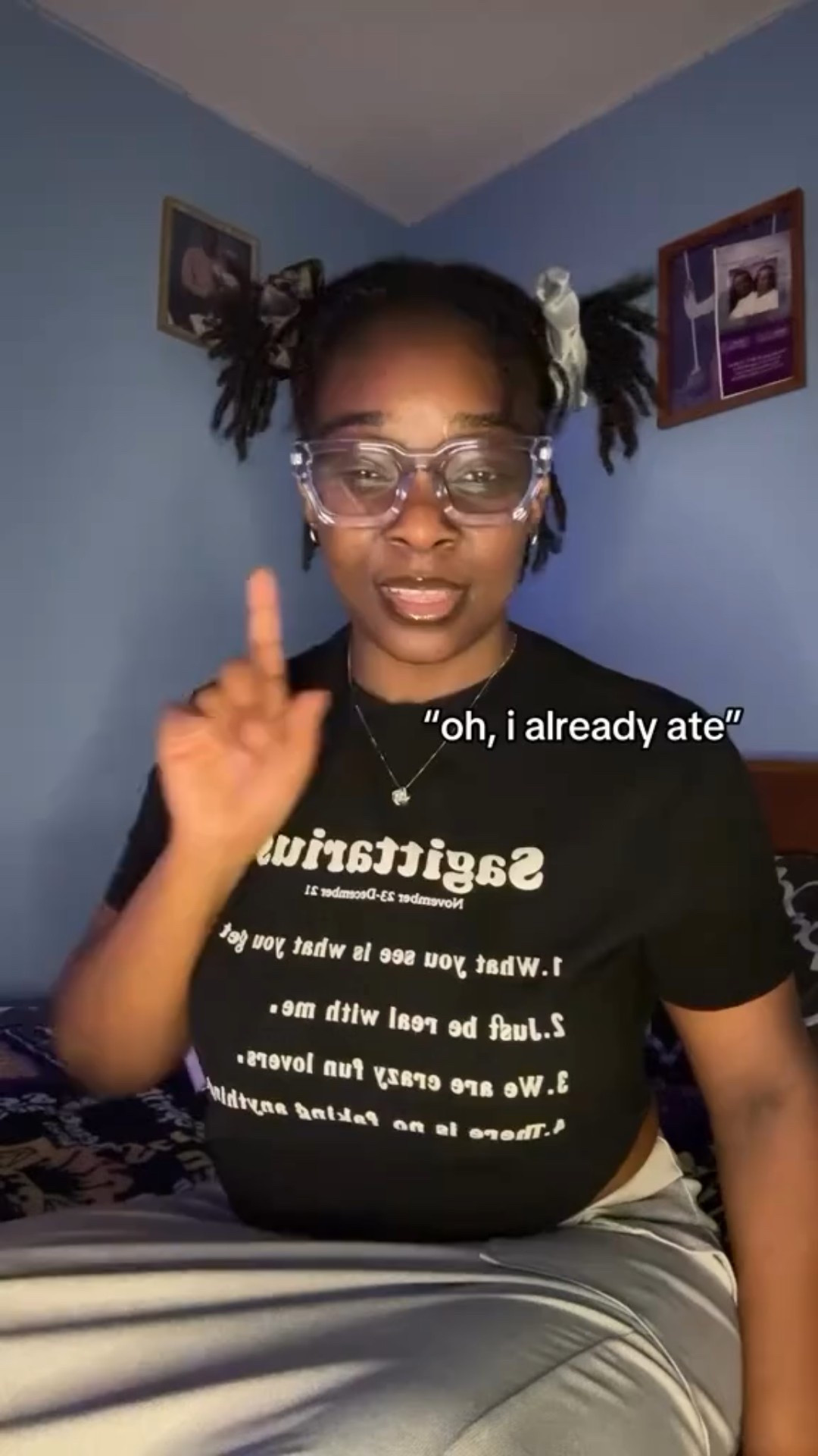 how you invite me after eating? you know i’m only coming for the food anyways 🙄