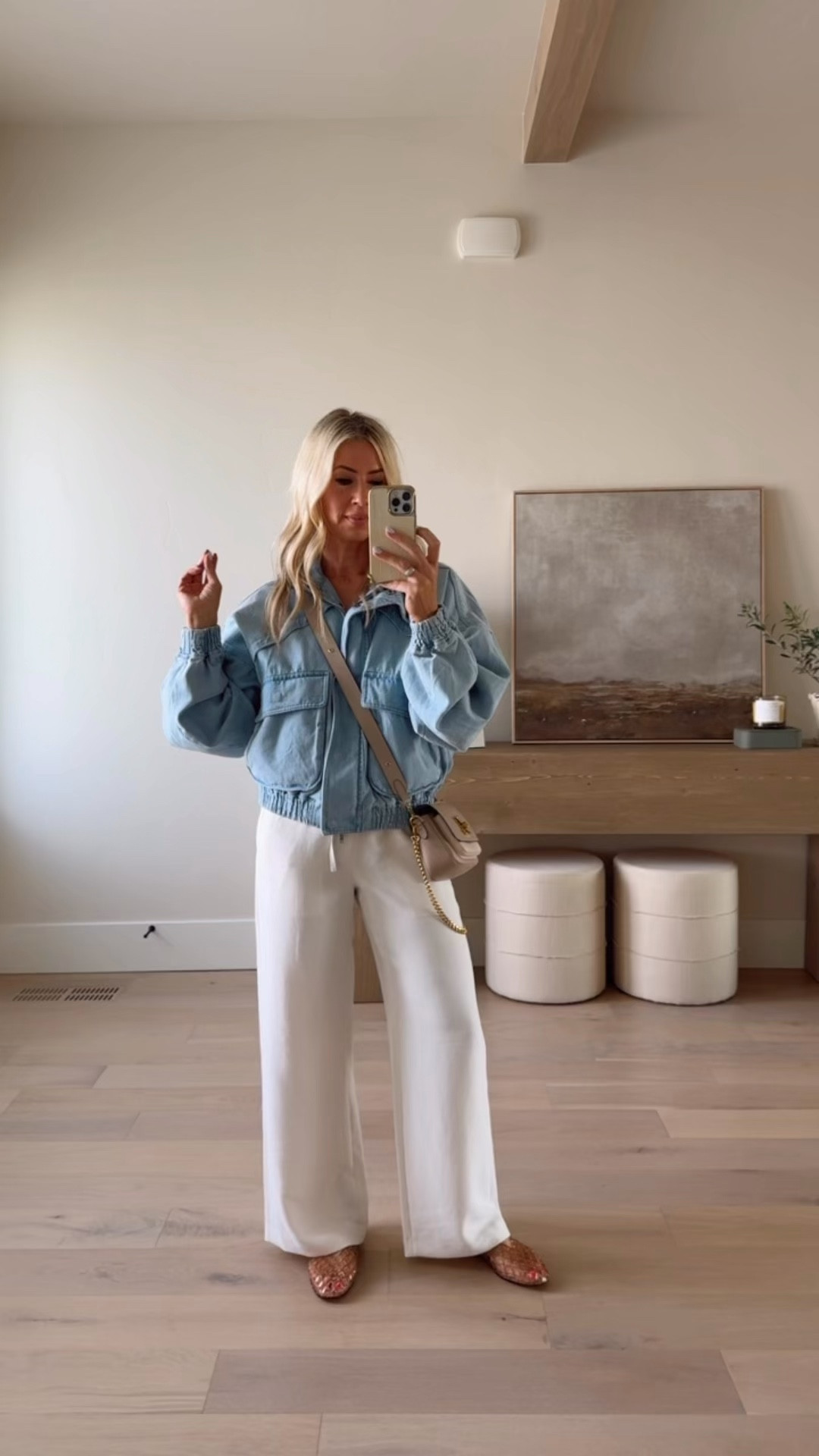 Wide leg Aritzia pants 
I sized down to a small and ordered regular length to wear with flats 
Non-wrinkle 
Perfect travel or work pant 

#LTKTall #LTKPetite #LTKootd