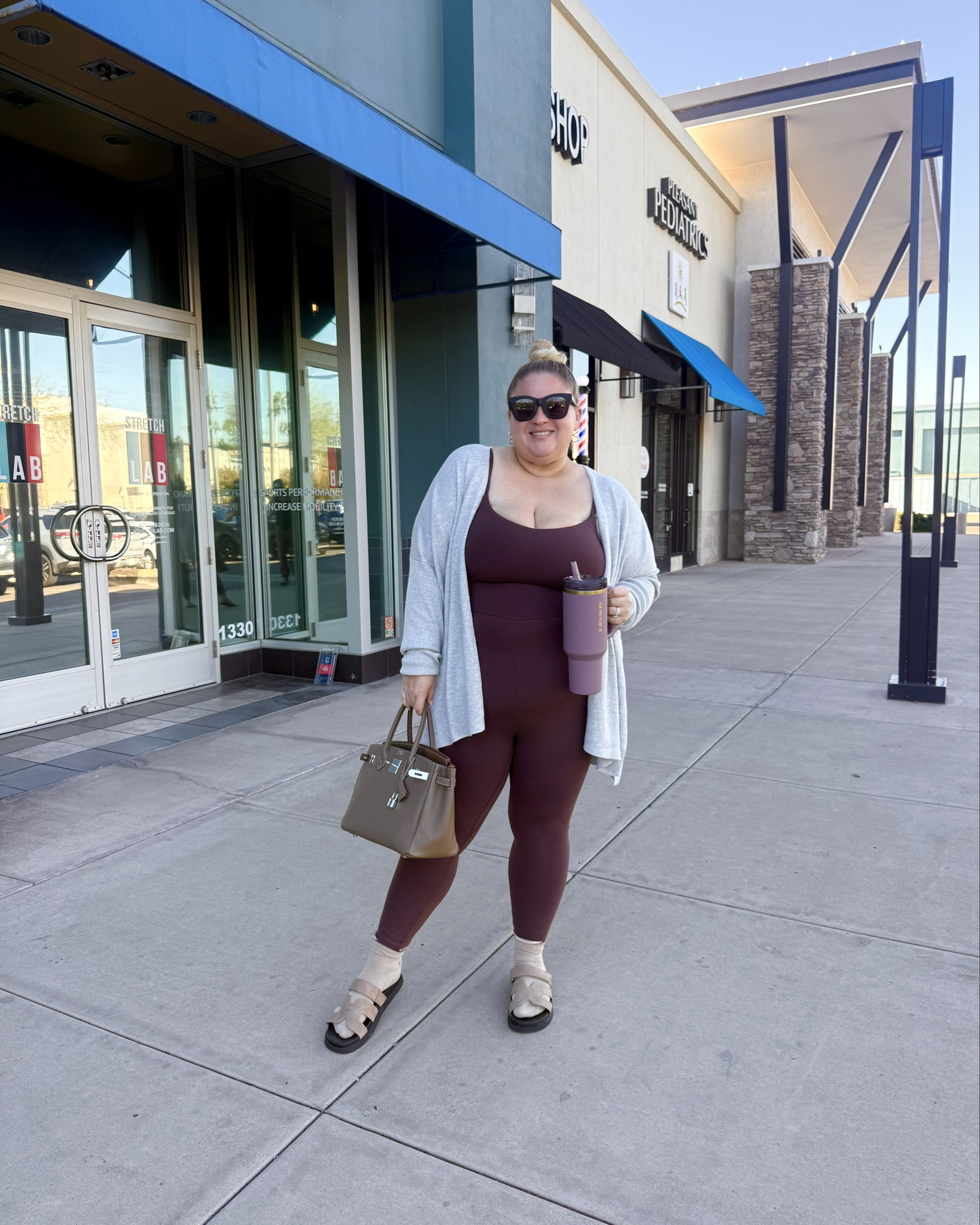 1. Everyone told me to start with mat Pilates because of my back pain and being out of shape. It was harder on me and made me think Pilates wasn’t for people like me. Week 2 of reformer and I’m shocked I can do almost everything. It supports my back. It doesn’t baby me. And clearly Pilates isn’t just for skinny girls. 19/10 recommend.

2. Really enjoying salads in this season - this one is packed with apple strawberries, blueberries, sunflower seeds, pine nuts, pecans and almonds. I also included pomegranate seeds, a date and rotisserie chicken. We’re still working on the perfect dressing but so far my go to is a champagne vinaigrette.

3. My husband has been going to Pilates with me - not for emotional support but because in his body building it turns out he really needs this too. The best part for me is looking over at him and seeing him struggle to do something for once 🤣 

4. Just a little nail photo - this year I’ve been so much more into neutrals because they just don’t clash with my outfits as much🫶




 #pilates #plussizeworkout 

#LTKFindsUnder50 #LTKPlusSize #LTKActive