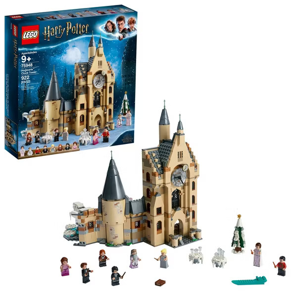 LEGO Harry Potter and The Goblet of Fire Hogwarts Clock Tower Castle Playset with Minifigures 759... | Target