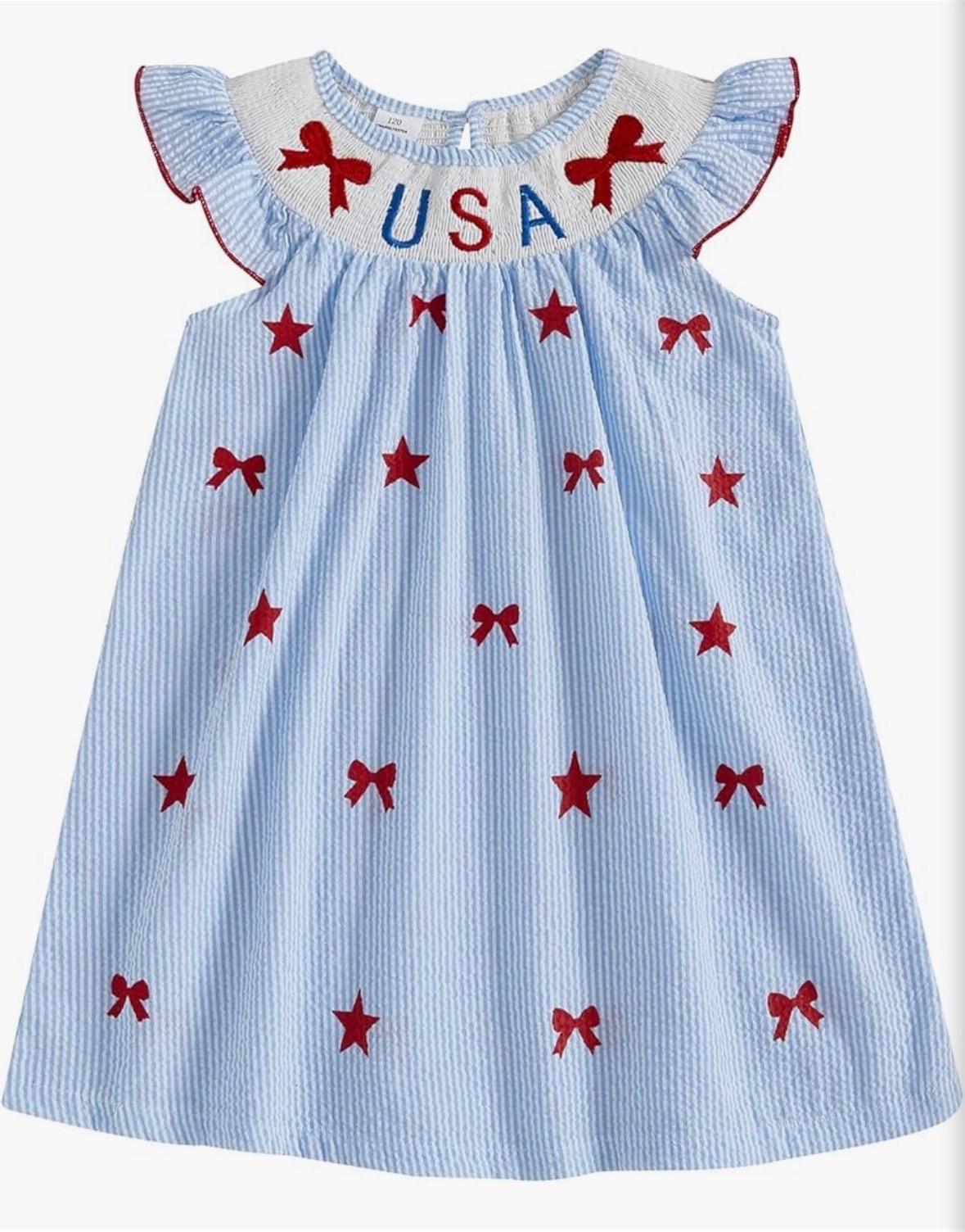 The cutest little girl dress and will ship in time for the 4th of July! Little girl Fourth of July, toddler girl Fourth of July, Fourth of July smocked dress. Glassalwaysfull

#LTKSeasonal #LTKBaby #LTKKids