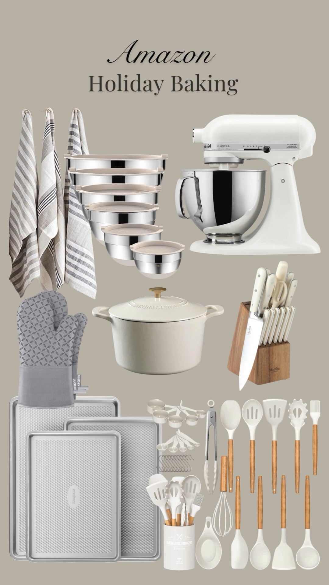 A practical gift idea, perfect for a cook or baker! gift list, holiday gift, stocking stuffers, Christmas present, Christmastime, holidays, holiday baking, cookware, bakeware, Amazon


#LTKHome #LTKGiftGuide #LTKHoliday