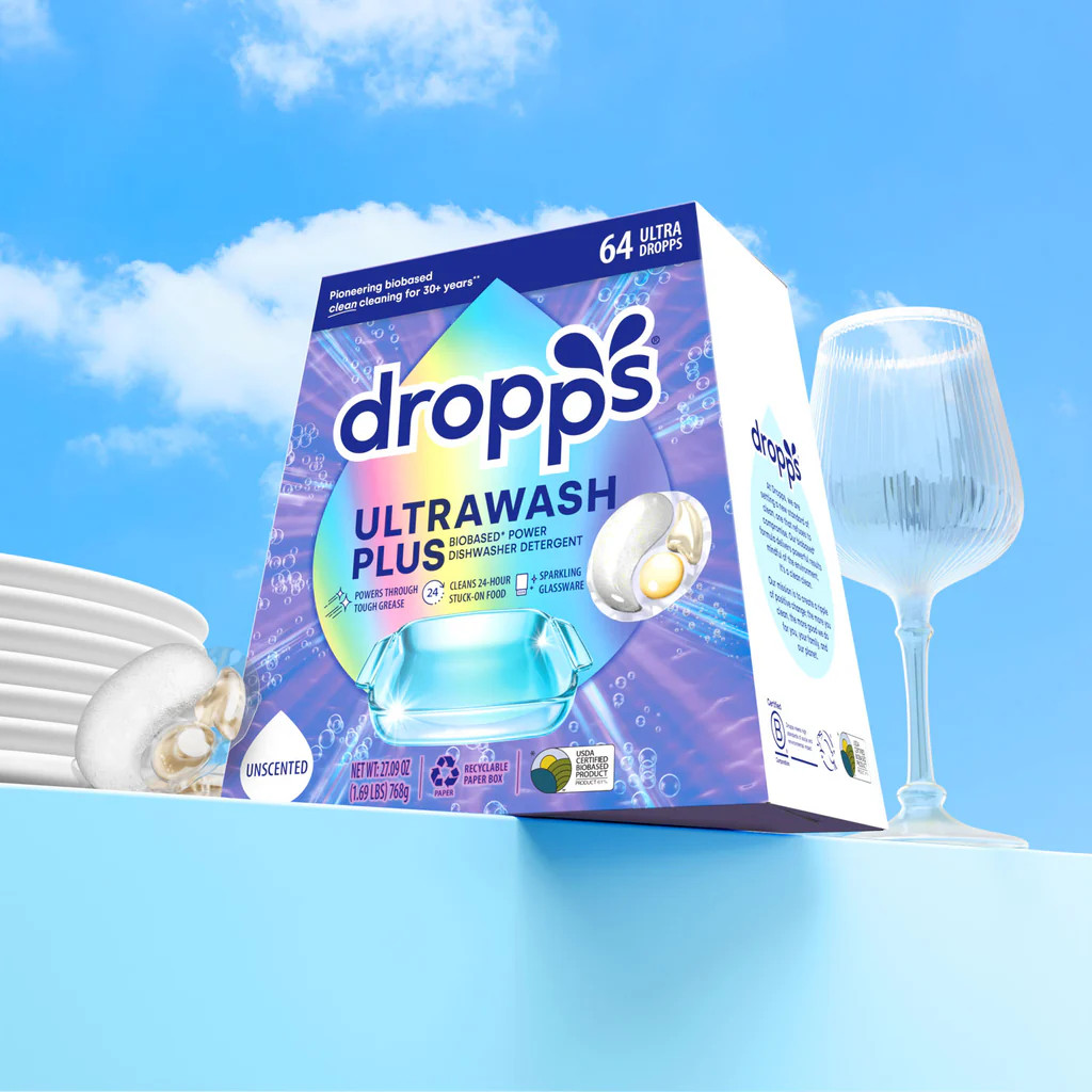 UltraWash Plus Biobased Power Dishwasher Detergent Pods, Unscented | Dropps