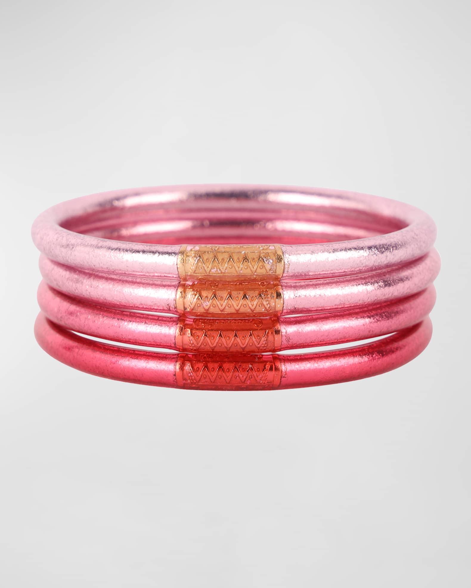 Carousel Pink All Weather Bangles | Neiman Marcus