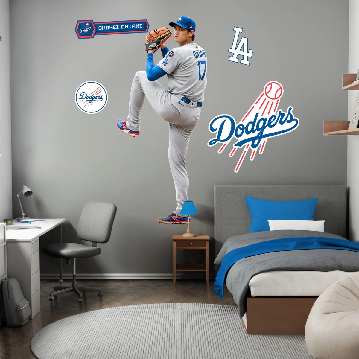 Shohei Ohtani - RealBig Pitching Collection - Official MLB - Los Angel | Fathead