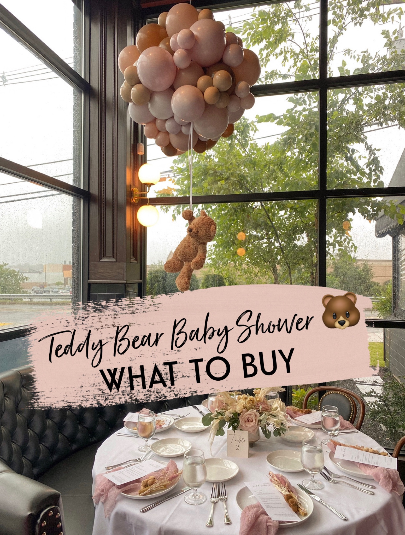 Teddy Bear Baby shower event details: what you can buy

Linked as many items available for purchase as I could. Balloon “clouds” were created by a pro and hung from the ceiling with fishing wire attached to a sturdy magnet that secured to metal beams on the ceiling. Could attempt balloon arch yourself or find another way to secure the clouds. 

Napkins are 18” in the dusty rose shade. 

Baby girl, baby shower, event decor, teddy bear baby shower, bridal shower ideas, boho baby shower, neutral baby shower, first birthday party ideas, baby birthday, balloon arch kit, party favors 


#LTKbump #LTKbaby #LTKwedding