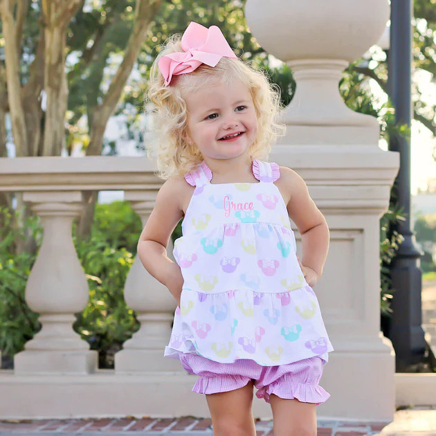 Pastel Mouse Ears Callie Short Set | Classic Whimsy