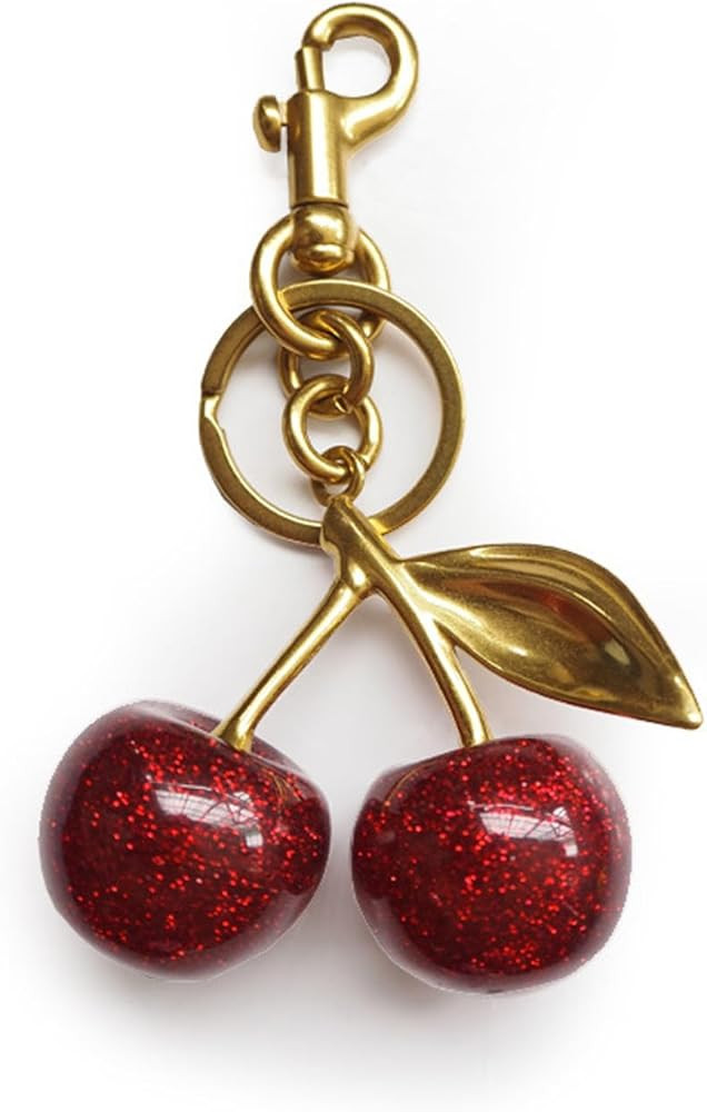 MPK Cherry Bag Charm Purse Charms Keychain- Car Cherry Accessories keychian Christmas Valentine B... | Amazon (US)