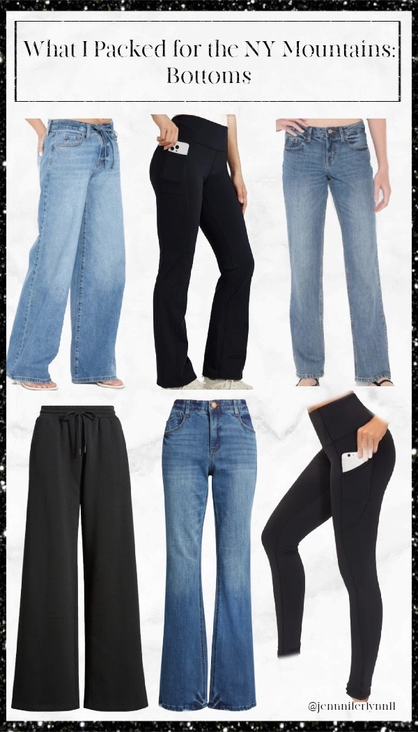 Pants that made the cut to come to the NY Mountains 

#LTKMidsize #LTKTravel #LTKFindsUnder50