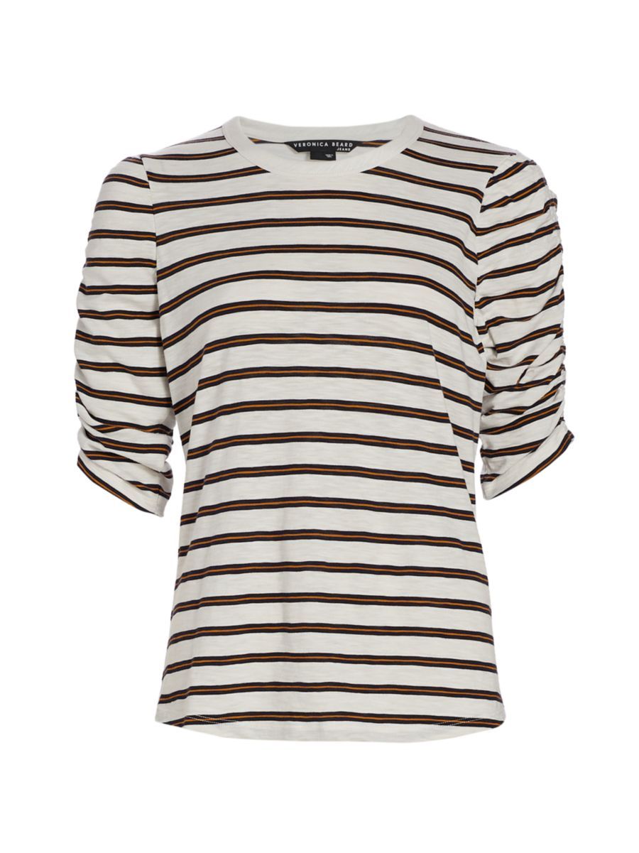 Veronica Beard Waldorf Stripe T-Shirt | Saks Fifth Avenue