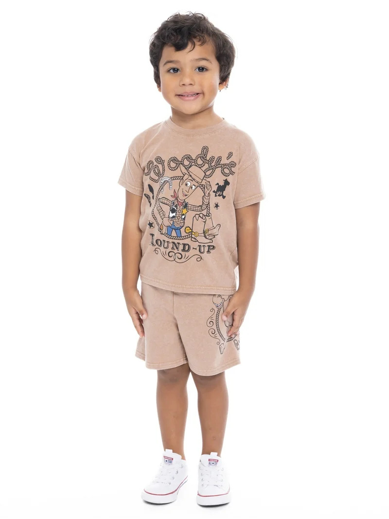Toy Story Toddler Graphic Tee and Shorts Set, 2-Piece, Sizes 12M-5T | Walmart (US)