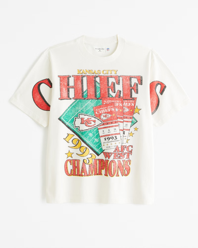 Kansas City Chiefs Graphic Tee | Abercrombie & Fitch (US)