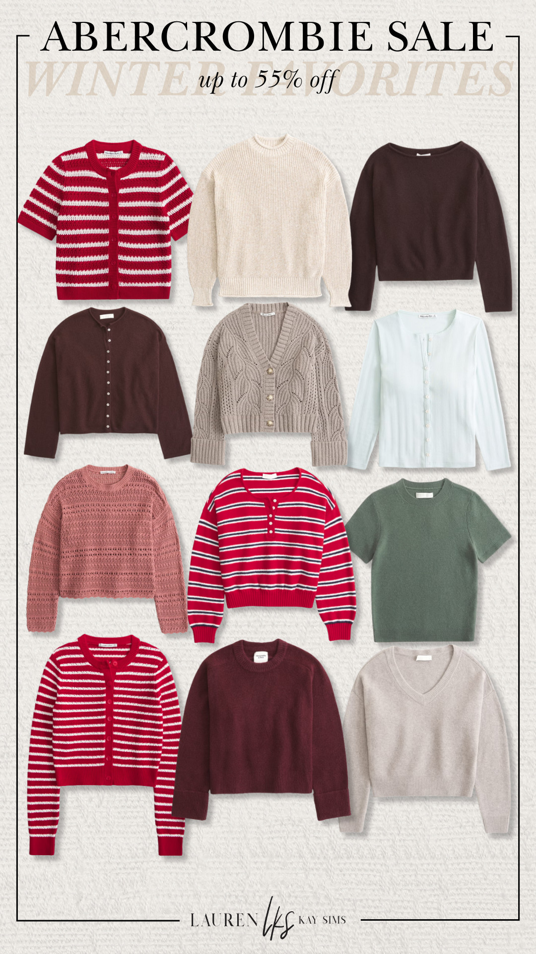 abercrombie sale up to 55% off! perfect time to stock up on your winter clothes!🩷 

 #LTKmomlife #LTKSeasonal #LTKWorkwear