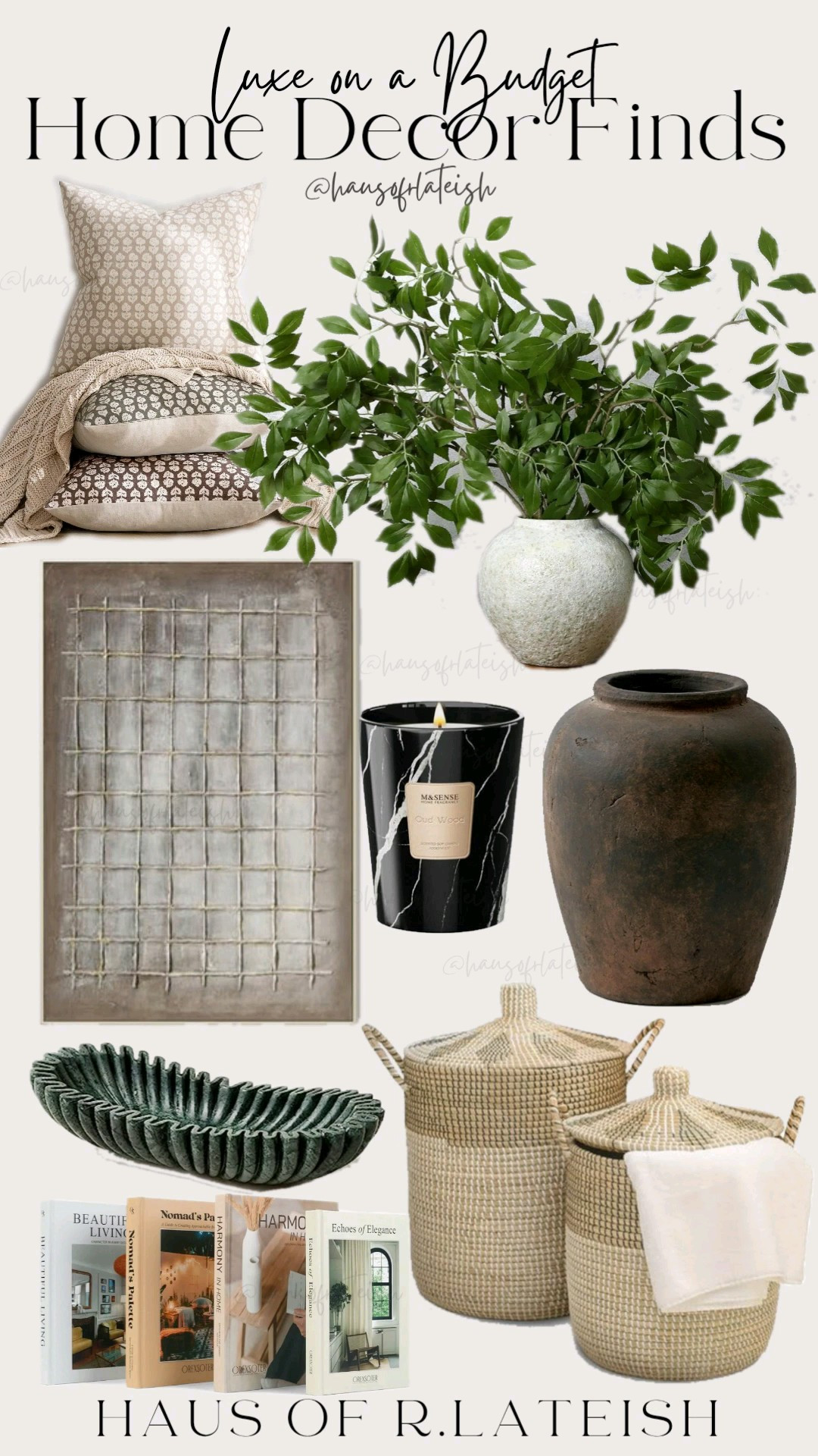 The Designer vibes, without the designer price tag. From pillows, throws, vessels, florals and art pieces. The easiest way to elevate any space, is through the little details. #homedecor #interiordesign #amazonhome #luxeforless #designforlless #designerinspired #affordablehomedecor #homedecorinspo #pillowstyling #throwpillow #wallart #livingroomdecor #budgethomedecor #amazondecor

#LTKHome