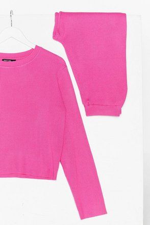 Plans Cancelled Knitted Sweater and Pants Set | NastyGal (US & CA)