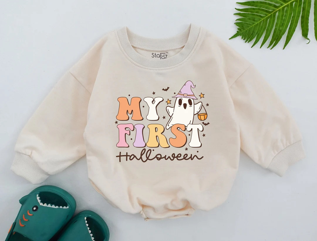 STAFAZ My First Halloween Romper Halloween Baby Boys Girls - Etsy | Etsy (US)