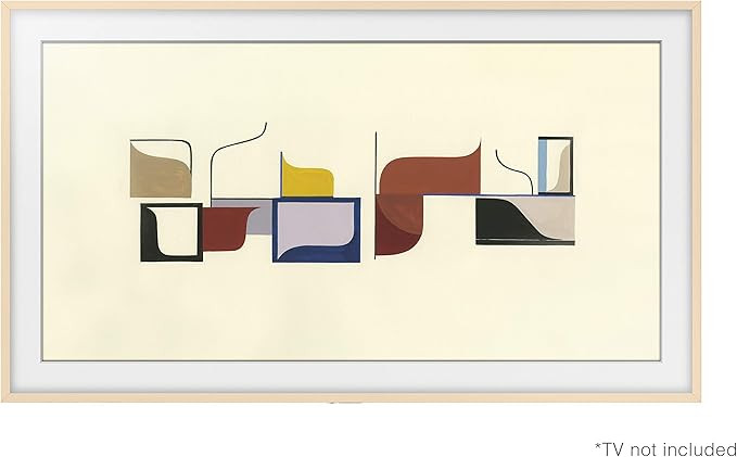 SAMSUNG 55-inch Class The Frame Customizable Bezel - Beige (SCFT55BE/ZA, 2020 Model) | Amazon (US)