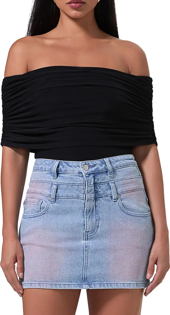 AFRM Divya Off the Shoulder Bodysuit | Nordstrom | Nordstrom