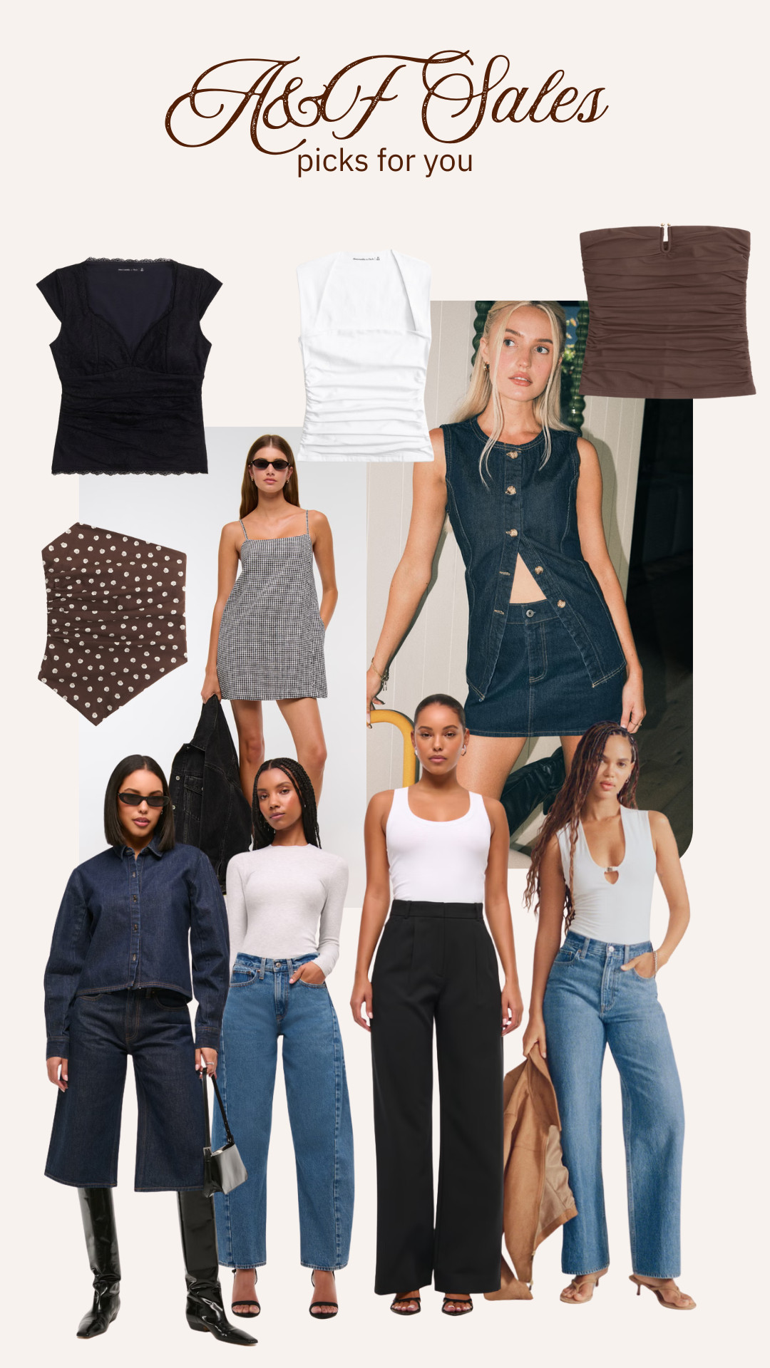  A&F are launching their annual denim sale starting today!  

With 25% off ALL jeans & 15% off Everything Else, plus an additional exclusive 15% off with the code AFxLTK 


Abercrombie & Fitch, jeans, sale, bestsellers, autumn/summer, transitional outfit, outfit ideas, promo code, mini dress, denim sale  

 #LTKuk #LTKeurope #LTKsale