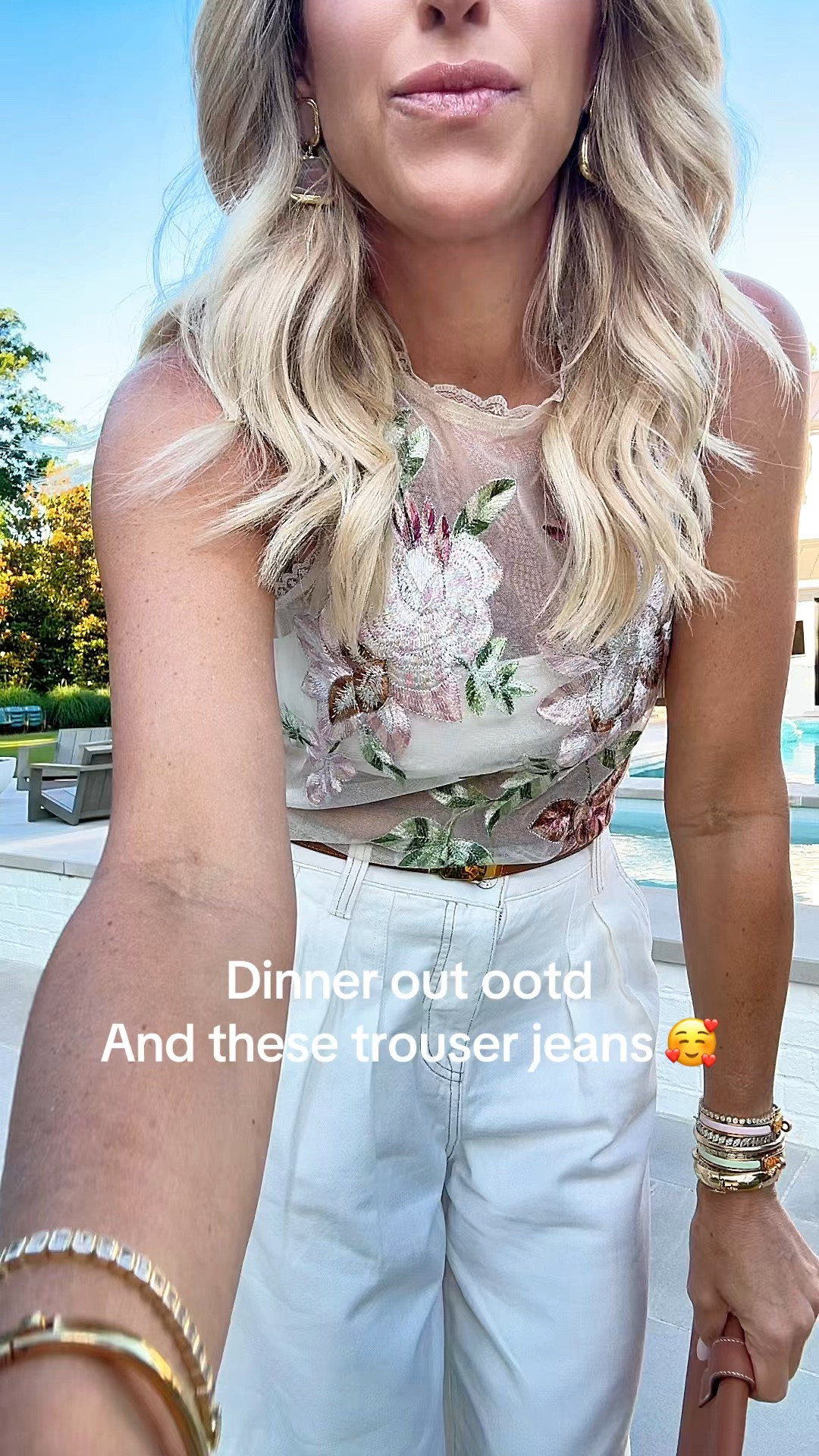Summer date night outfit
Trouser jeans to die for! And they are long!!!!

#LTKTall #LTKOver40 #LTKootd
