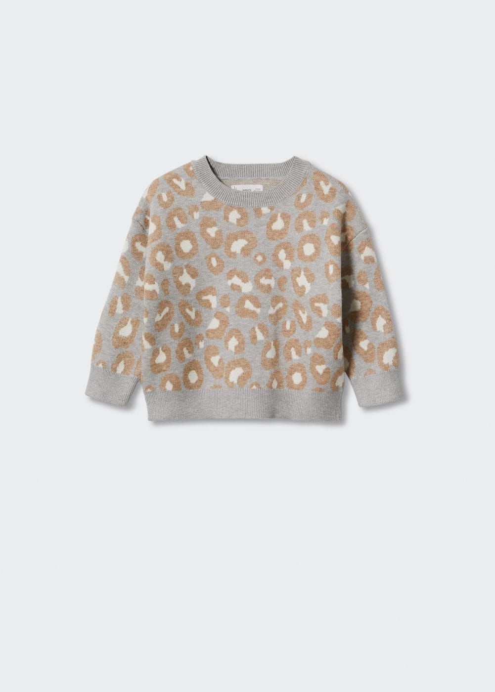 Printed knit sweater -  Girls | Mango Kids USA | MANGO (US)