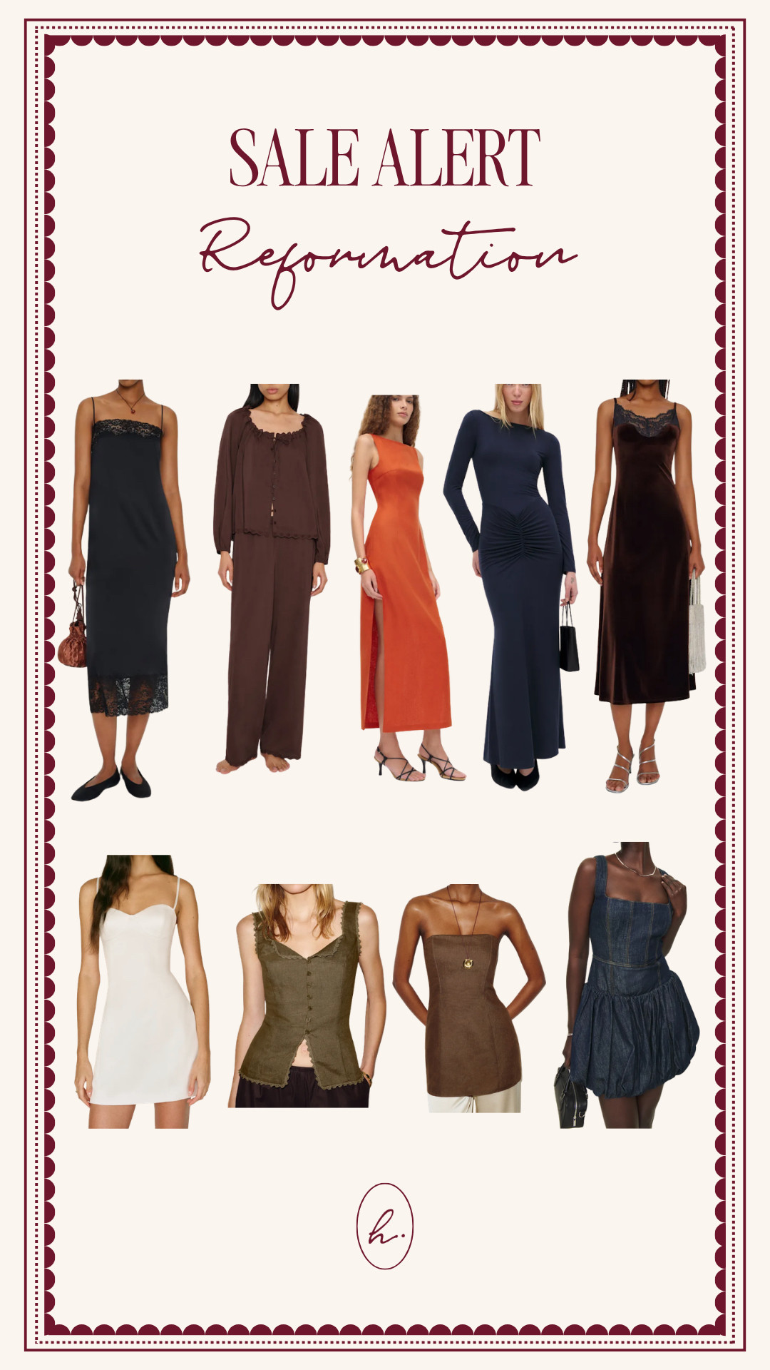 Reformation on sale!! Picked some good pieces for fall! 

 #LTKootd #LTKSeasonal #LTKSaleAlert