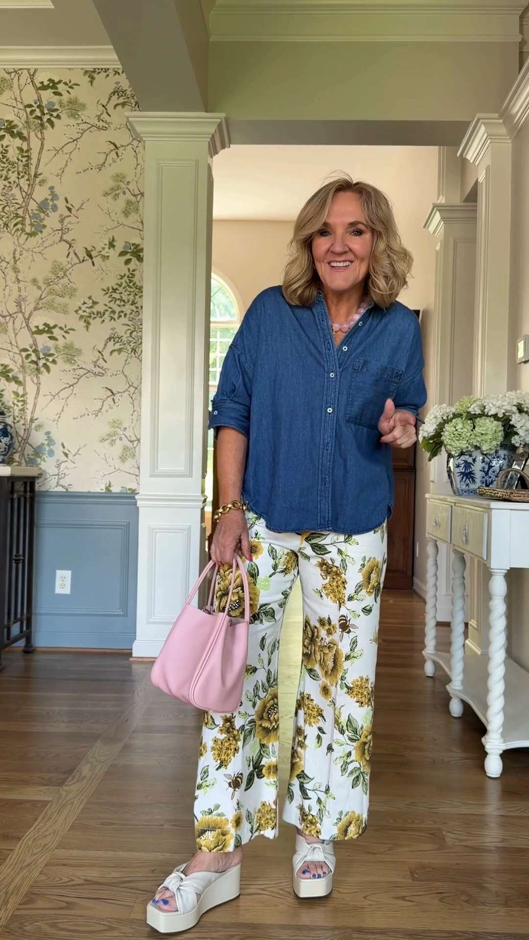 🫶 Anthropologie
 20% off with code NANETTE20 ✨

Such a pretty everyday spring look 💛 The denim blue top paired with the soft floral skirt feels feminine, lightweight, and so easy to wear. Perfect for brunch, weekend plans, or casual days when you still want to feel put together ✨

The promo code NANETTE20 is live now! you can start using it today for 20% off at Anthropologie
 🤍

#LTKootd #LTKOver40 #LTKSaleAlert