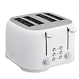 Amazon Basics 4-Slot Toaster, White | Amazon (US)