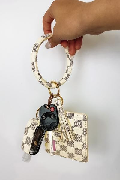 Everyday Essential Wallet Wristlet - Cream | Hazel and Olive