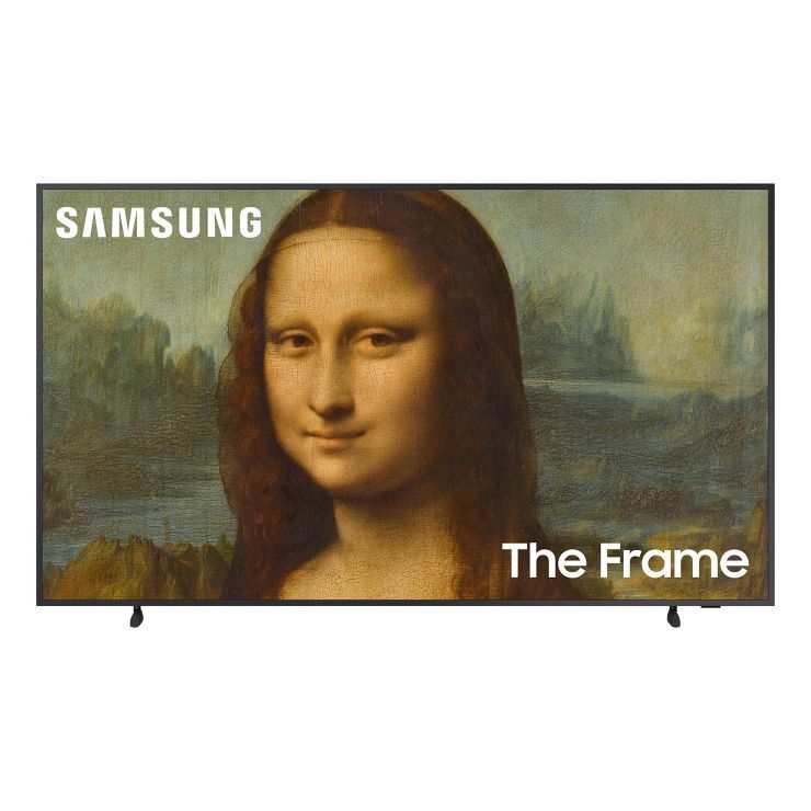 Samsung 55" The Frame Smart 4K UHD TV - Charcoal Black (QN55LS03B) | Target