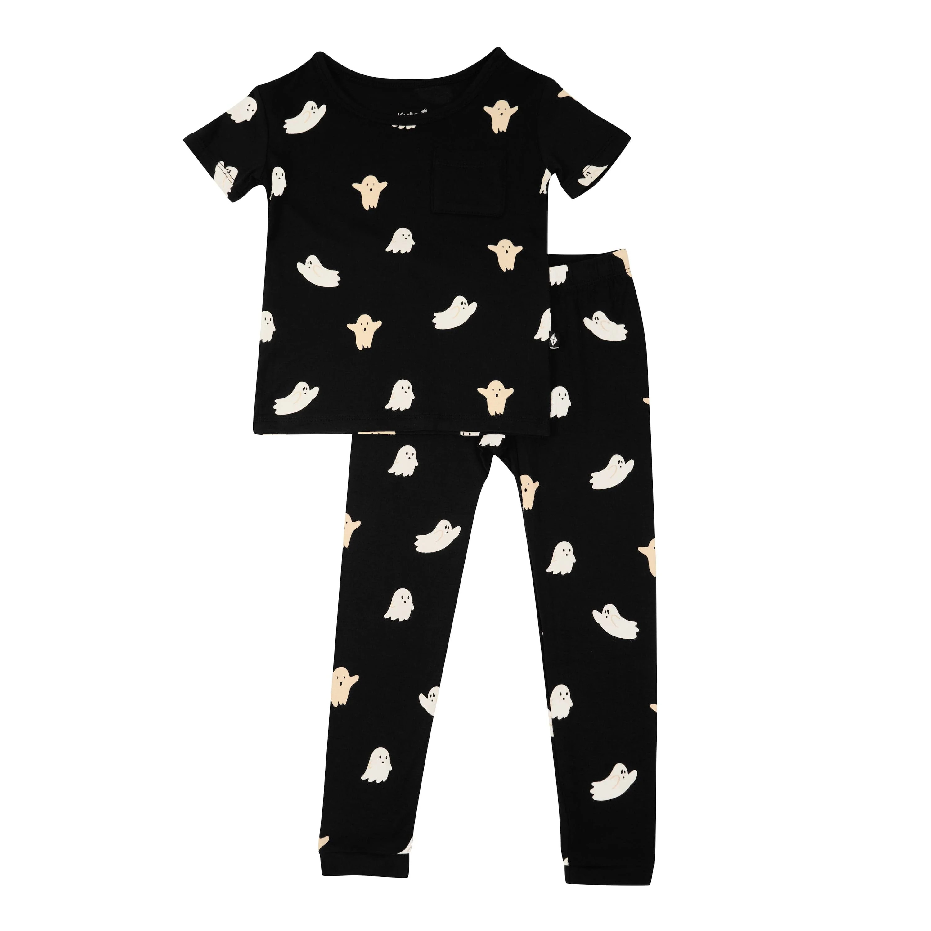 Short Sleeve with Pants Pajamas in Boo | Kyte BABY