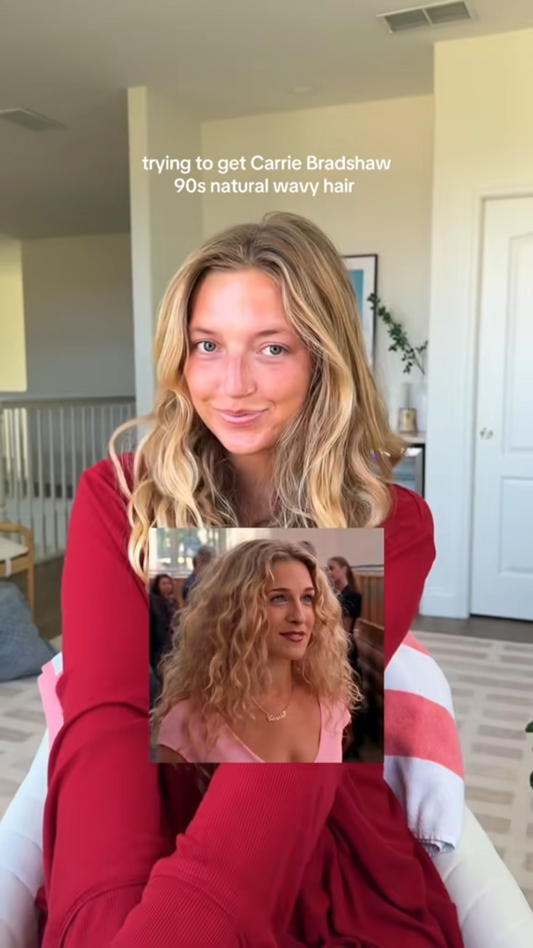 Carrie Bradshaw is my hair inspo 🤭