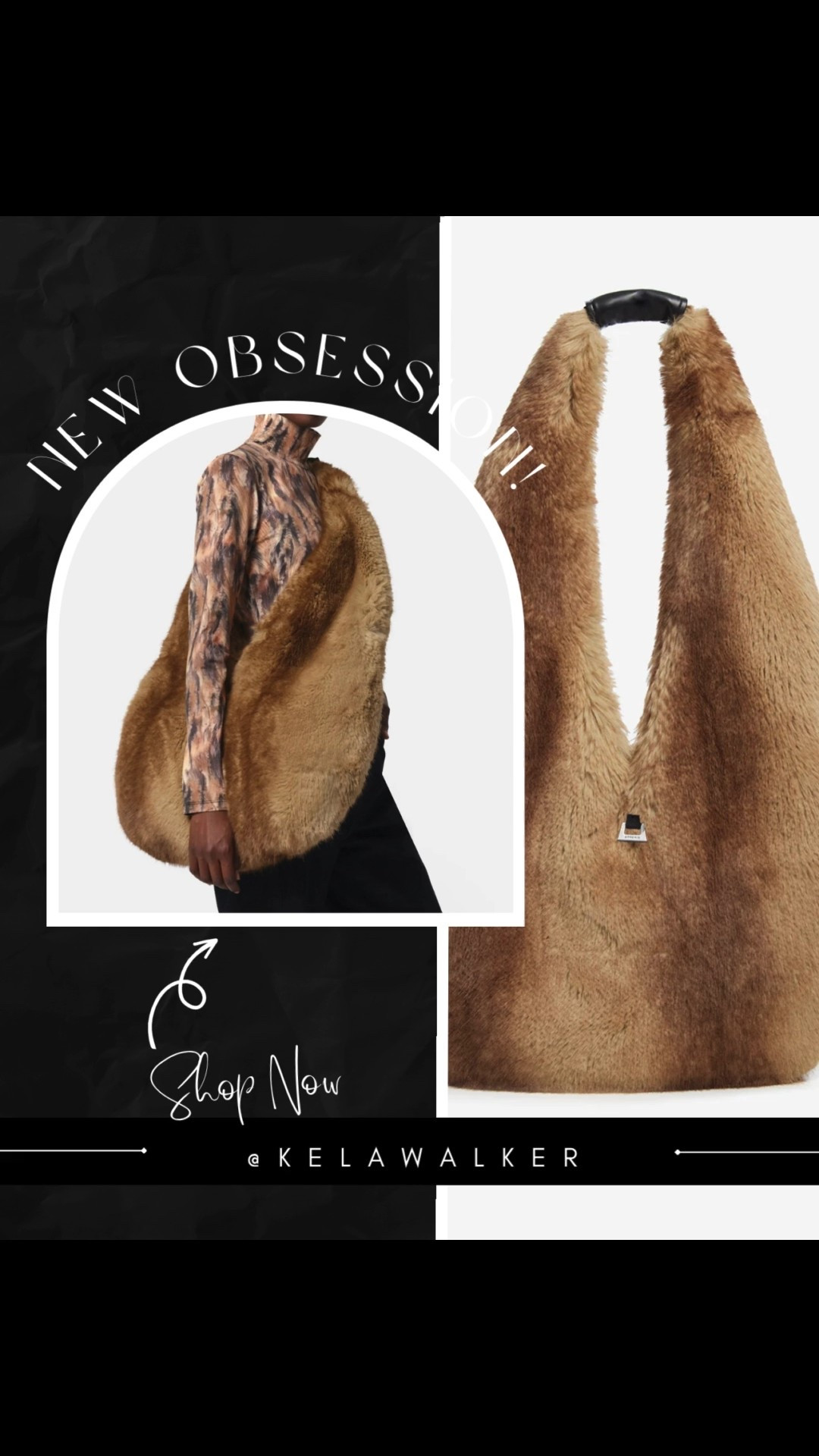 This bag steals everything

OMG I am so in love with this fur bag. I’ve never seen anything like it. The oversized shape, the plush faux fur, the way it wraps around you like a wearable accessory moment. It’s giving drama, texture, and that cool-girl winter energy in one piece. This is the kind of statement bag that makes a simple outfit look styled and turns a basic coat into a full look.

Style tip
Keep the outfit clean and let the texture lead. Simple knits or sharp tailoring make the bag feel even more intentional and elevated.

#LTKItBag #LTKGiftGuide #LTKTravel
