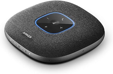 Anker PowerConf S3 Speakerphone with 6 Mics, Enhanced Voice Pickup, 24H Call Time, App Control, B... | Amazon (US)