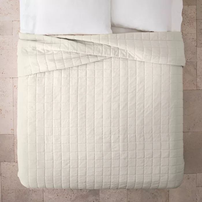 Heavyweight Linen Blend Quilt - Casaluna™ | Target