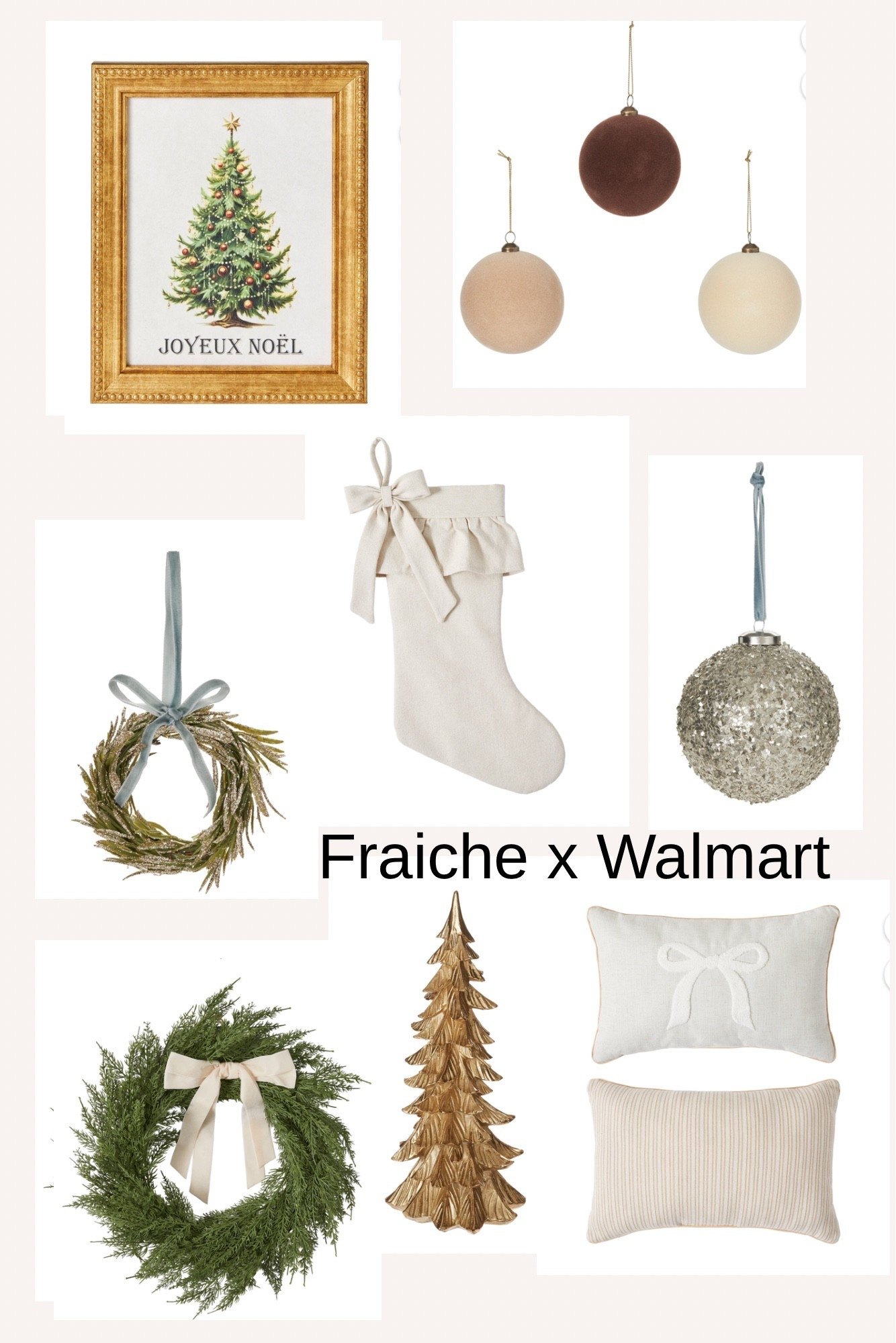 Fraiche x Walmart Christmas Collab

Walmart Canada
Christmas decor
Neutral Christmas 

#LTKhome