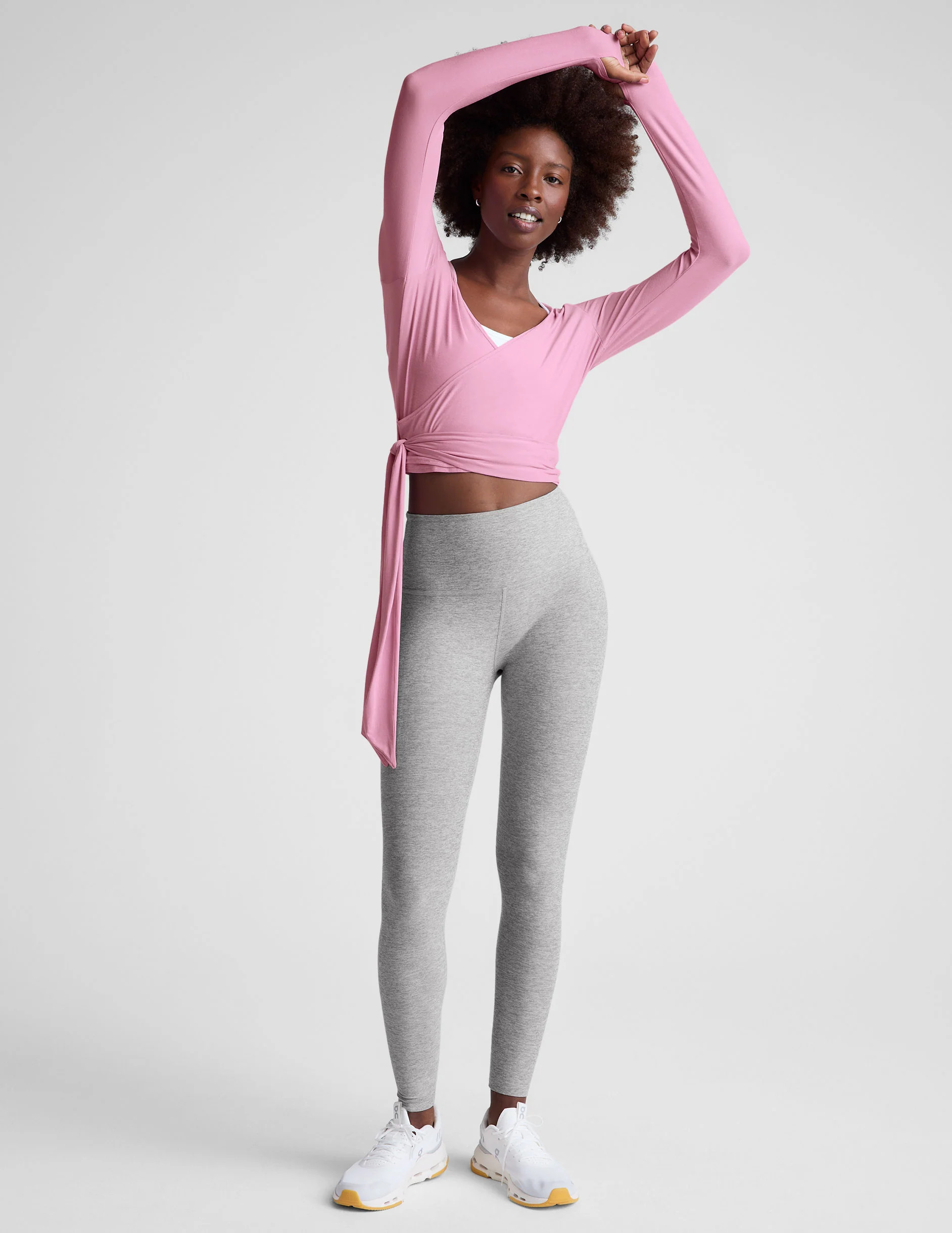 Featherweight Waist No Time Wrap Top | Beyond Yoga | Beyond Yoga