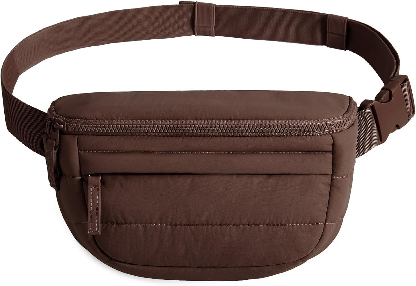 BAGSMART Fanny Packs for Women Cross Body, Lightweight Puffy Belt Bag with Multi Pockets Quilted ... | Amazon (US)