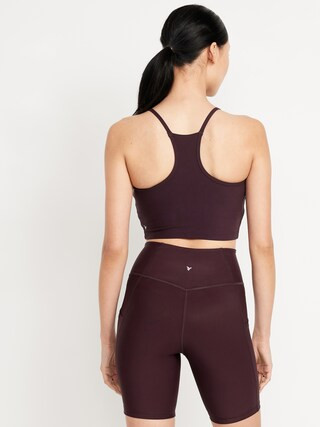 Light Support StudioSmooth Longline Sports Bra | Old Navy (US)