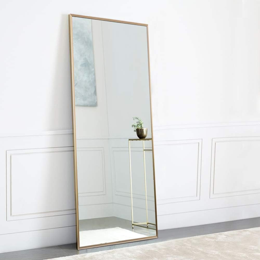 NeuType Full Length Mirror Standing Hanging or Leaning Against Wall, Large Rectangle Bedroom Mirr... | Amazon (US)