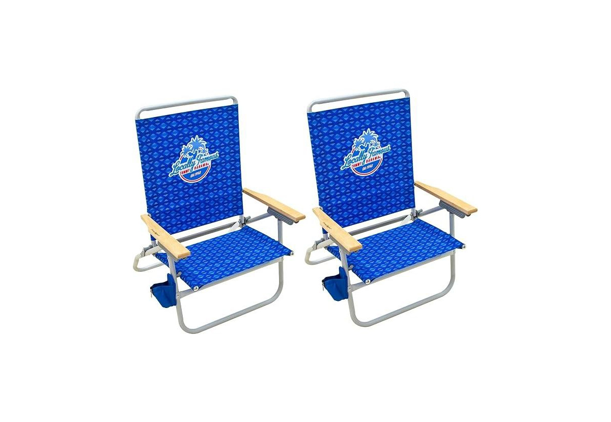 Tommy Bahama 4-Position Easy In-Easy Out Folding Beach Chair - Multi | Macy's